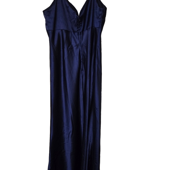 Blue Sweetheart Strapless Gown for Prom - Picture 4 of 4